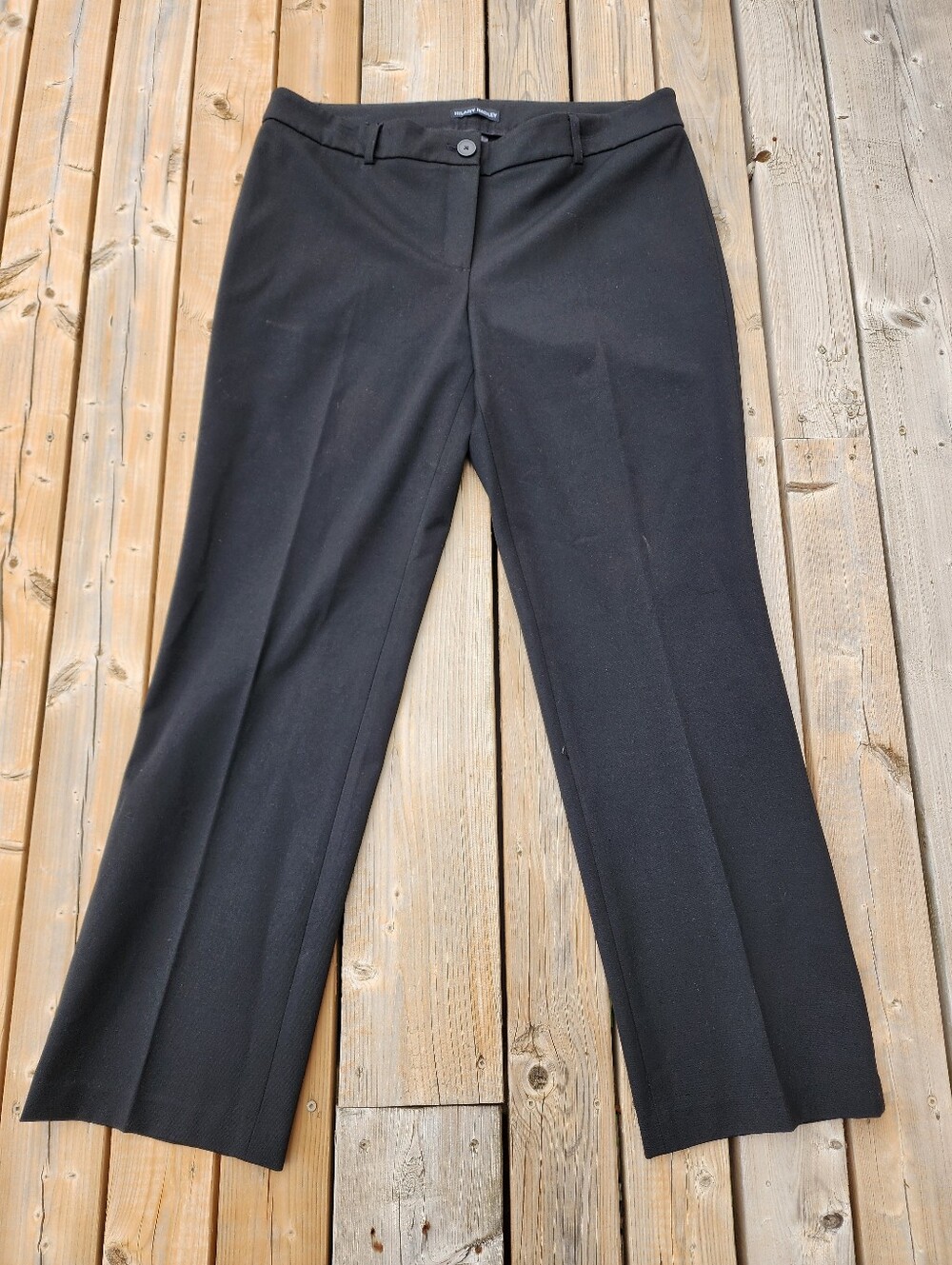 Hilary Radley Womens Size 12 X 30 Stretch Pull-On Pants Business Office
